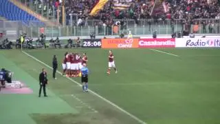 12.01.2014 - Stadio Olimpico di Roma - Roma-Genoa 1-0 - Goal di Florenzi - HD