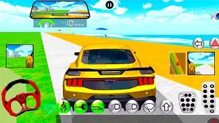 New Yelow Mustang For Parking - 3d Driving Class android game play || Car Game #gameplay #cargame