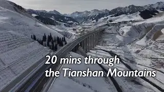 World's longest expressway tunnel! China unveils record 22-km tunnel 'Tianshan Shengli' in Xinjiang