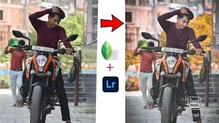 Lightroom Mobile Tutorial | Moody ORANGE 🔥  Tone preset | #_NSB pictures