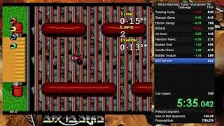 Micro Machines: Turbo Tournament 96 Challenge Mode 07:49.021