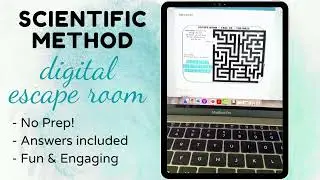 Scientific method escape room