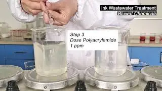 Cogulation & Flocculation | Ink Wastewater Treatment