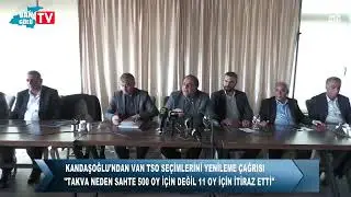 VANG&Ouml;L&Uuml; TV - BEYAZ LİSTE ADAYI ZAHİR KANDAŞOĞLU 