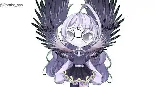 (Live2d Test) Wings flap //gacha tw: flash
