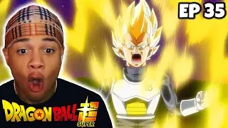 ВЕГЕТА ЗАМОРОЖЕН!!! | Реакция на 35 серию Dragon Ball Super!