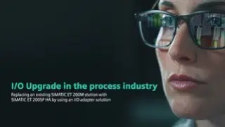 I/O Upgrade in the process industry with I/O adapter solution