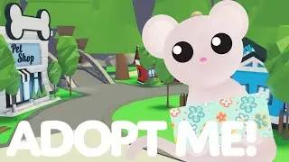 NEW FLOWER MONKEY! Adopt me spring pet concept