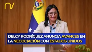 ACUERDO EN MARCHA: Delcy Rodríguez ratifica diálogo con EE. UU. por la economía