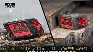 Self Leveling Laser Level, Motovera 100ft Laser Level Self leveling Green Cross Line, 4 Brightness