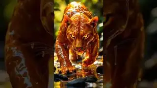 Tiger and Liquid 😱#Shorts#Foryou#Youtub_Shorts