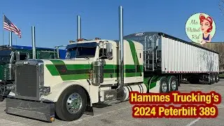 Hammes Trucking’s 2024 Peterbilt 389 Truck Tour