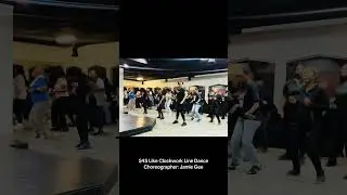 S4S Like Clockwork Line Dance 🔥 #letsdance #footwork #linedance #fun #goodvibes