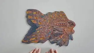 Funky Fish wooden jigsaw puzzle by Lubiwood