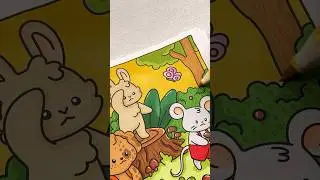 Relax and color with me 🎨 #coloringbook #asmr #art #coloringbookpages #asmrcoloring #didiplums