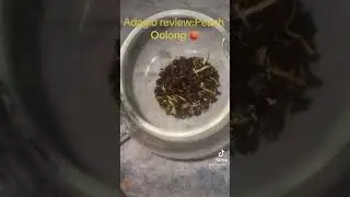 Tea review:Peach oolong🍑