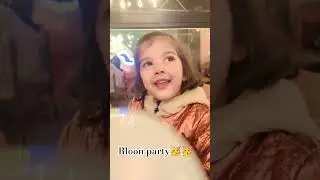 &ldquo;Bloon party 🎈Bloon urana hai me ne mamaaa 😆💨&rdquo;#baloon #kidsvlog #party