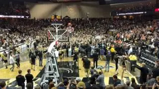 UCF Students Storm the Court After NIT Win Over Illinois