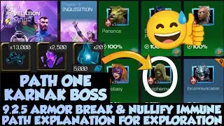 MCOC 9.2.5 ARMOR BREAK & NULLIFY IMMUNE PATH NODES EXPLANATION FOR EXPLORATION #marvel #mcoc #kabam