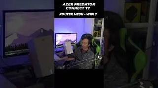 Evelyn playing LOL with the Acer Predator Connect T7 Router, the best ping for Gamers!