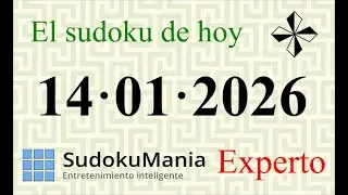 El sudoku de hoy  14/01/2026