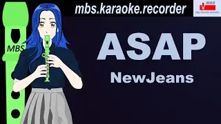 ASAP - NewJeans Flute Recorder Tutorial / How To Play
