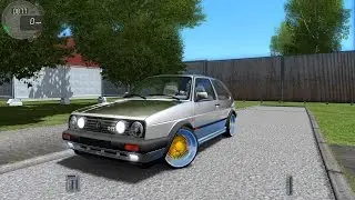 City Car Driving 1.5.0 VW Golf II 2 GTI [Logitech G27]