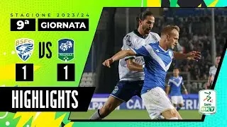 Brescia vs Feralpisalò 1-1 |Primo derby di questa provincia in B | HIGHLIGHTS SERIE BKT 2023 - 2024