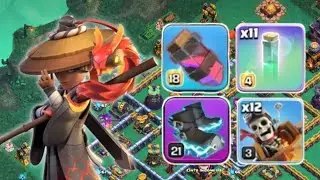 Th15 Combo Terbaik!! RC Charge + Full Dragon Rider | Attack Strategy Th15 - Clash of Clans 