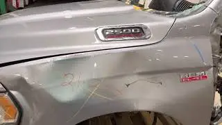 2021 Ram 2500 Tradesman 6.4L hemi front clip inspection video August Pohl Auto Parts stock #21353