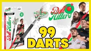 RED DRAGON BULL HITTERS &ndash; HYPE VS REALITA | 99 DARTS CHALLENGE