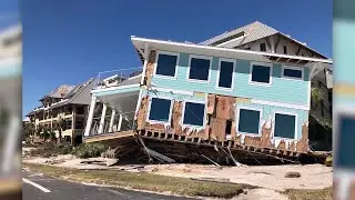 Photos of Hurricane Michael aftermath in Mexico Beach on Thursday