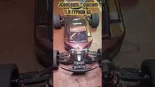 My custom 'Duper-fied' Typhon 6S- Rich Duperbash RC #rc #rclife #custom #arrma #fast #racing