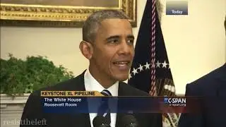 11/6/15 Obama Keystone Pipeline