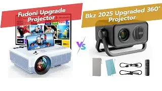 Лучшие проекторы 2025 года: FUDONI против BKZ 2025 | Сравнение домашних кинотеатров и уличных про...