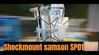 UNBOX SHOCKMOUNT SAMSON SP01 V&Agrave; MICRO SAMSON C01U | TH&Ocirc;NG AUDIO