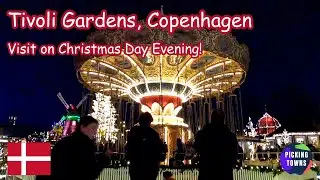 Ep. 54 - Visit to Tivoli Gardens, Copenhagen | On Christmas Day Evening | Copenhagen, Denmark