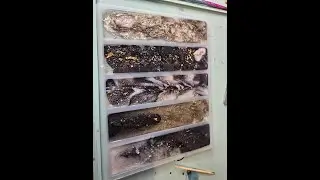 #45 DIY Resin Bookmarks: How to Create a Smoky Marble Effect with Gold Leaf