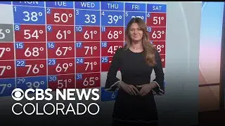 Snow arrives to the high country for the first day of 2026