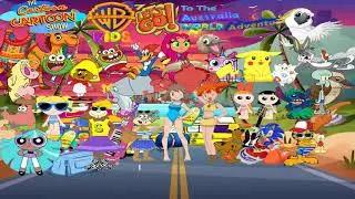 Day O (The Banana Boat Song) Warner Bros kids Let's Go To The Australia's World Adventure Version
