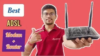 Dlink dsl 2750U ADSL Modem Router | Best ADSL Model Router 2023 | TechVisor