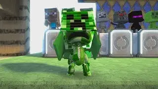 LittleBigPlanet 3 MINECRAFT COSTUMES ITEMS Stickers