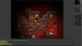 Tibia 7.4 (PK team in Kaz mines, until hunted down by highlvl mage)