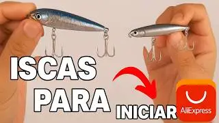 UMA SELEÇÃO COMPLETA DE ISCAS ARTIFICIAIS PARA VOCÊ INICIAR NA PESCA! DICAS INFALÍVEIS