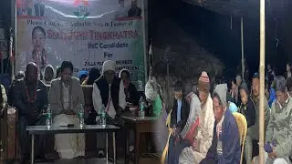 KANUBARI BLOCK INC CONGRESS CANDIDATE CAMPAIGNING AT LUAKSIM VILLAGE.