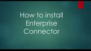 Infor Mingle - Setting Up Enterprise Connector