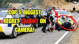 Cops FIRED on the Spot! Drunk Cop CAUGHT & Female Officer Goes Too Far