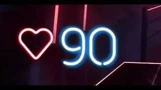 Heart Rate widget for Beat Saber by Pulsoid