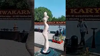 Art 😍 #shortsfeed #shorts #waterfountain #waterfountains #stoneart #marvel #artist