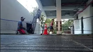 Girl learn play tennis And his basic strokes #foryou#parati#paratiiiii#playandstay#foryoupage